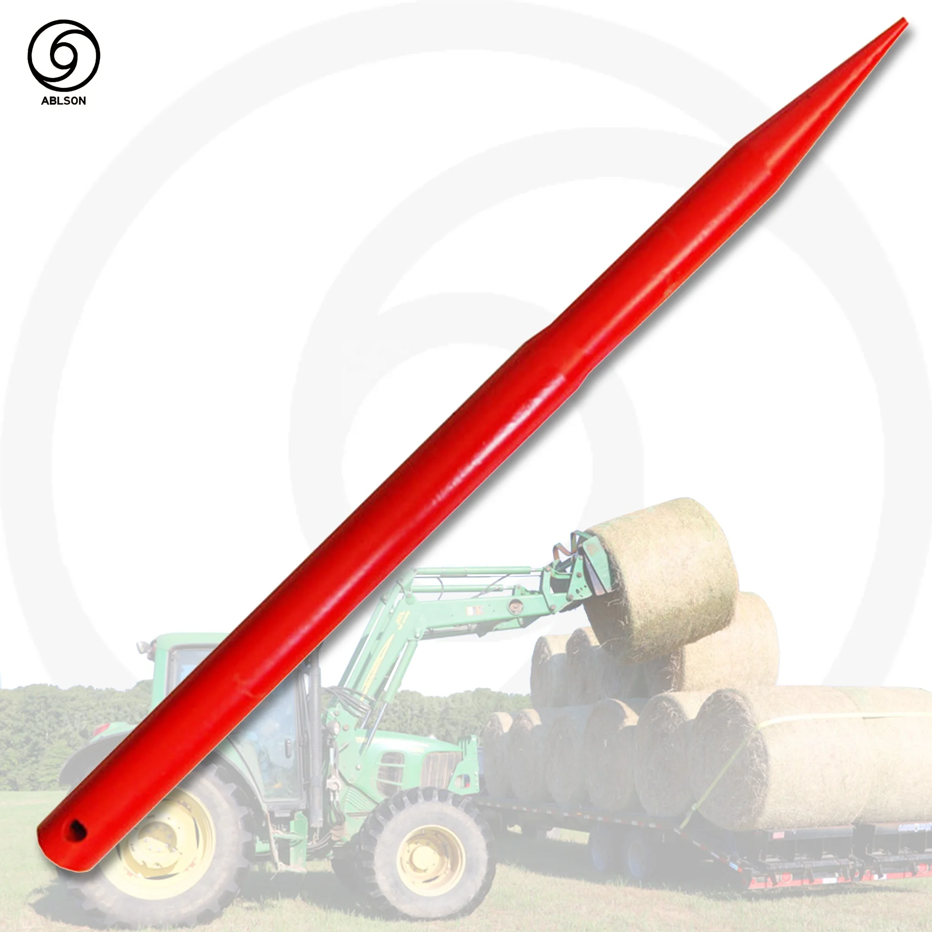 Кованый прямой зубчик для трактора погрузчика сена с копьем тюка и Для запчастей Johndeere