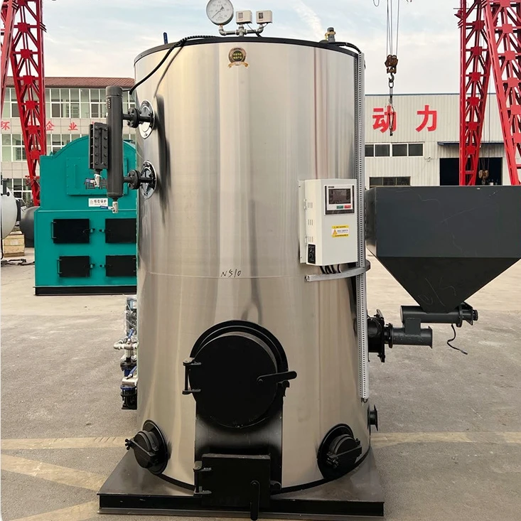 Professional Small Biomass Fuel Wood Pellet Straw Hot Water Boiler for Green House Heating