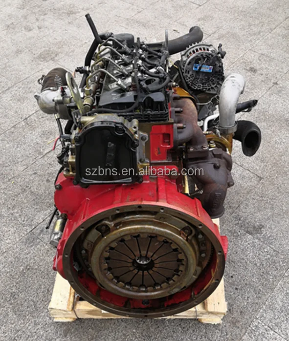 Из натуральной кожи 4 цилиндра 2.8L cumminss ISF2.8 дизельный двигатель Б/у 160HP ISF2.8s2161 двигателя для Полноприводной трактор Foton Tunland самовывоз