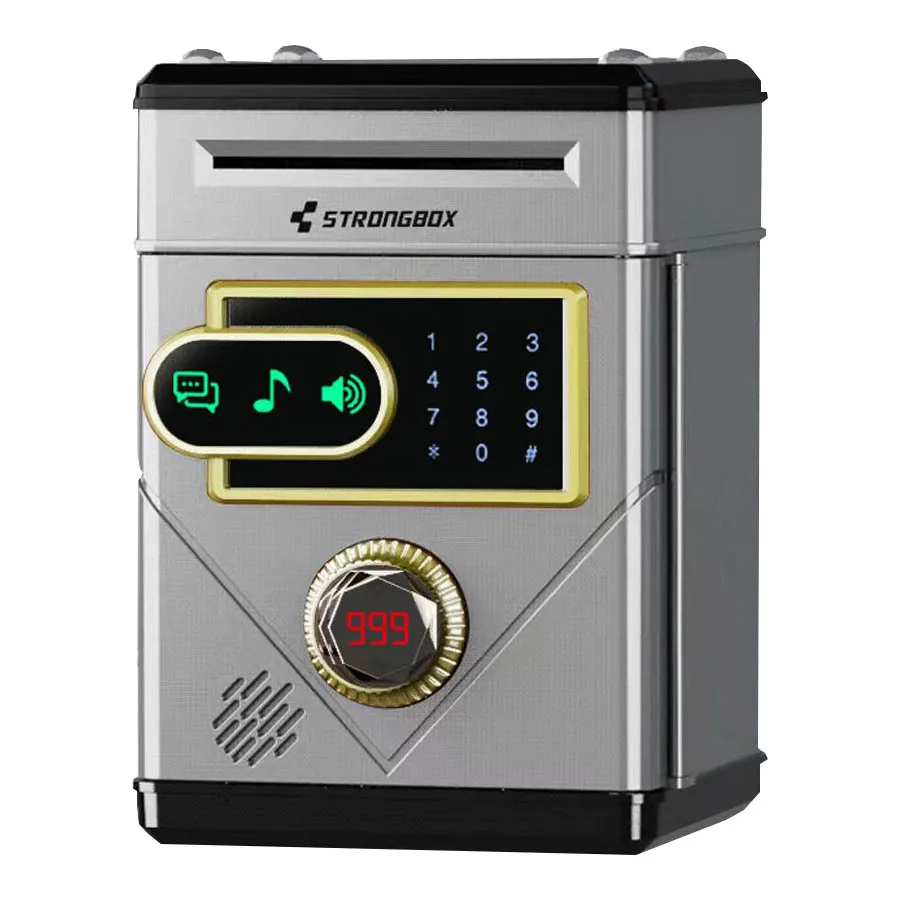 plastic atm piggy bank