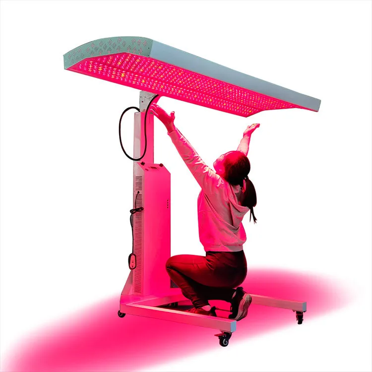 T6000 Rotate Dimming and Timer 660+850nm High Power LED Therapy Light Equipments  Red Light Therapy Bed