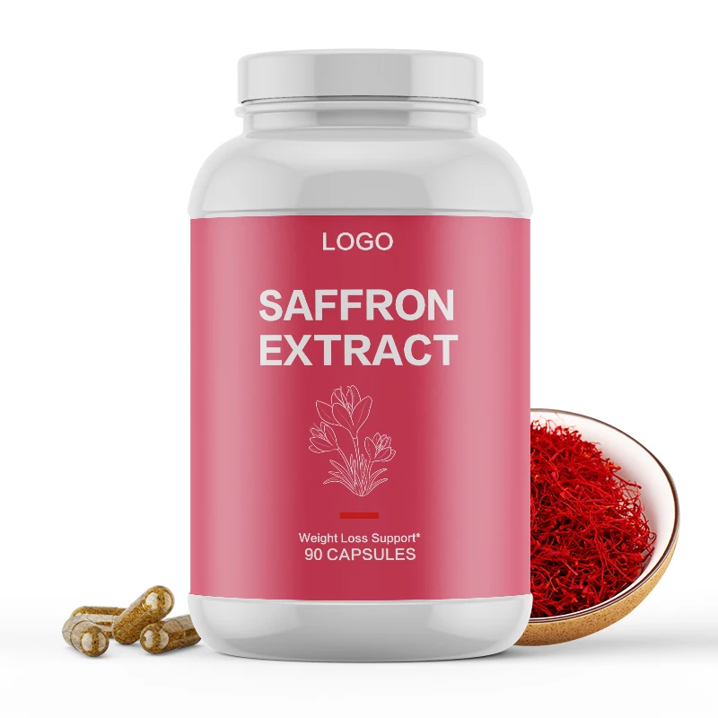 OEM Private label organic Saffron Extract Capsules
