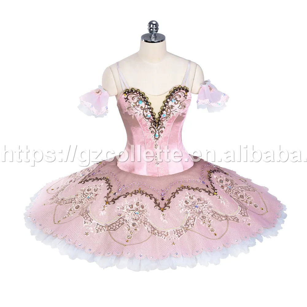 ballet tutu costume  adult customized classical pink fairy dance dress  women competition 12 layers Ballet  tutu professional