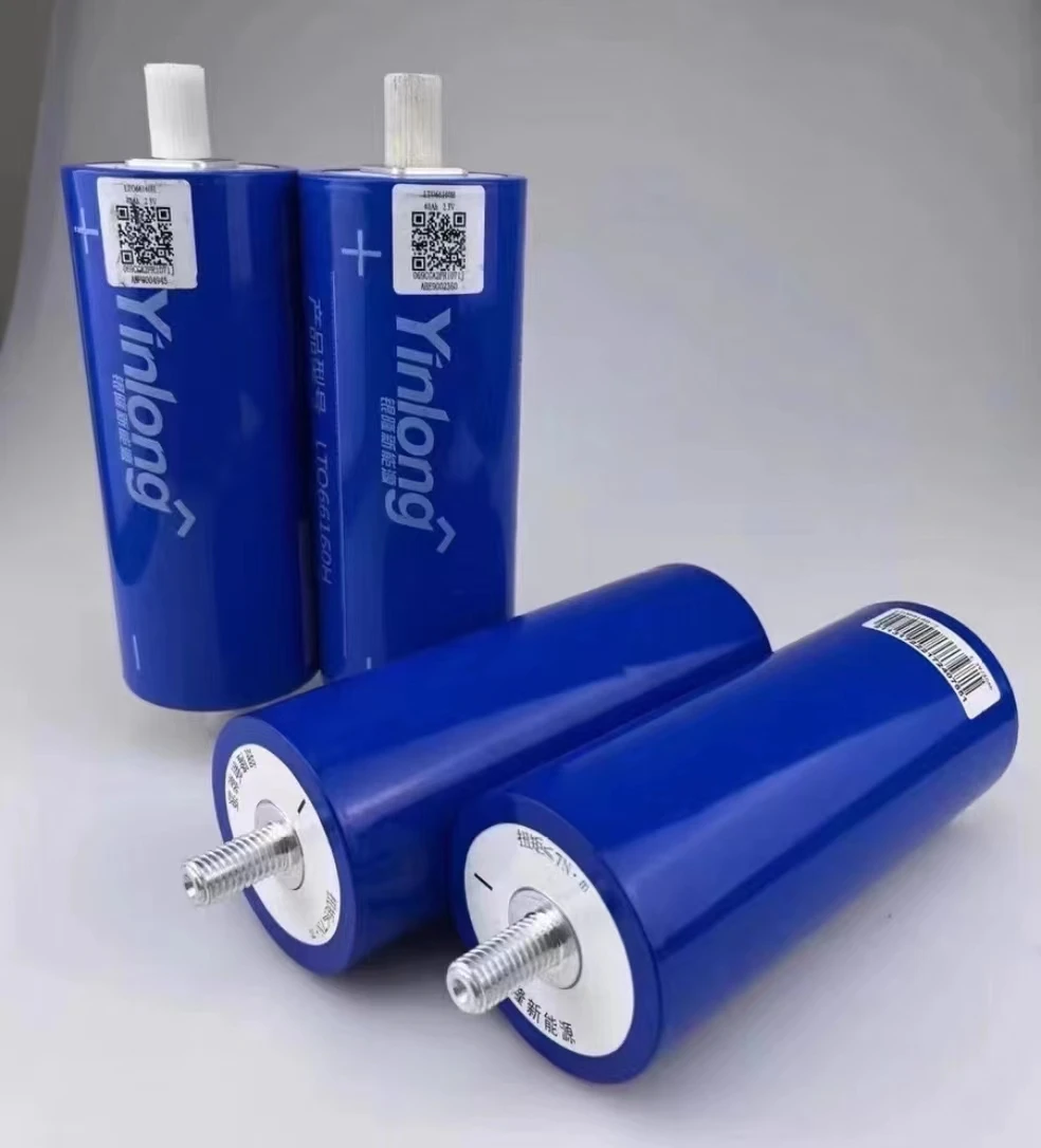 Factory High Power 66160 2.3V LTO 40Ah 30ah 2.3V with M8 Screws Lithium Titanium Oxide Rechargeable Battery 30Ah 45Ah 35Ah 66160