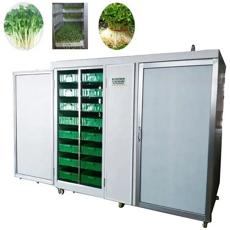 OC 500M Automatic Commercial Hydroponic Fodder Tray Cattle Green Bean Growing Sprouter Machine