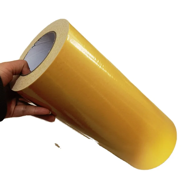High quality 300 mm 30 cm width thermal transfer printing use Double side fiber tape heavy duty  two side glue duct tape