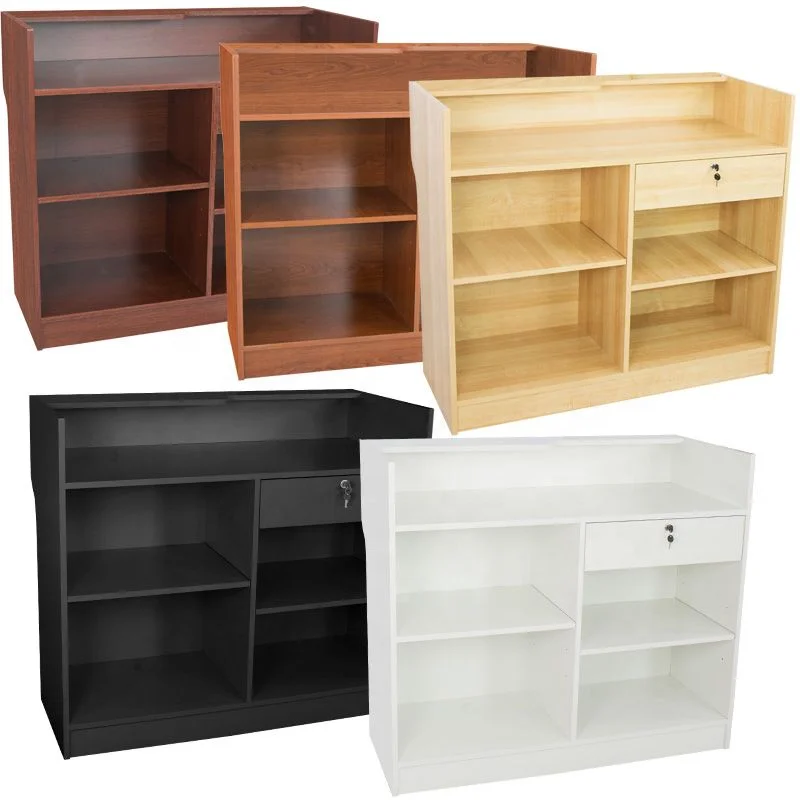 4ft / 6ft  Ledgetop Counter/ Adjustable Storage Shelves & Pull-out Drawer