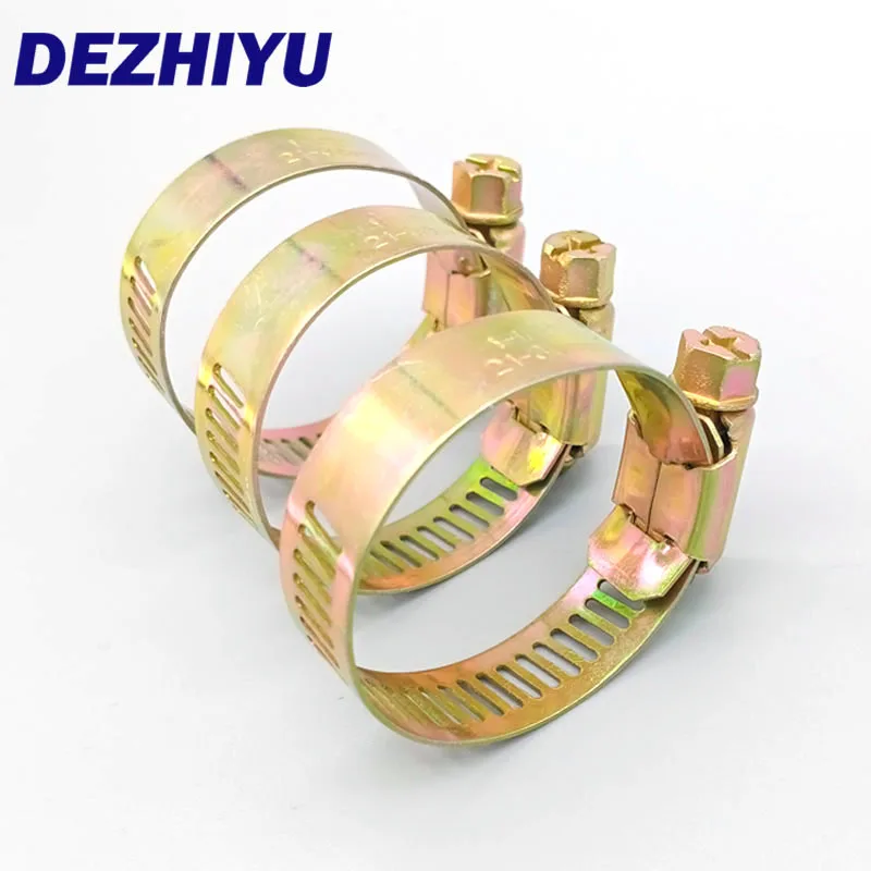 Customized Design Best Quality Different Size American Type Metal Hose Clamp/Pipe Clips
