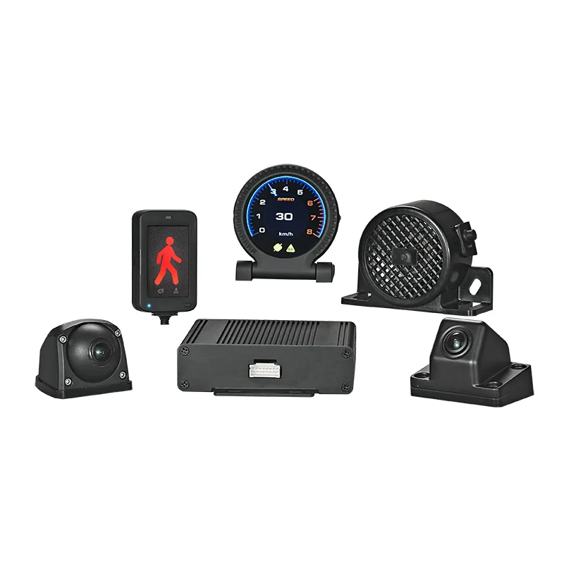 Vehicle AI Camera System Eliminate Blind Spots AI VRU Detection System