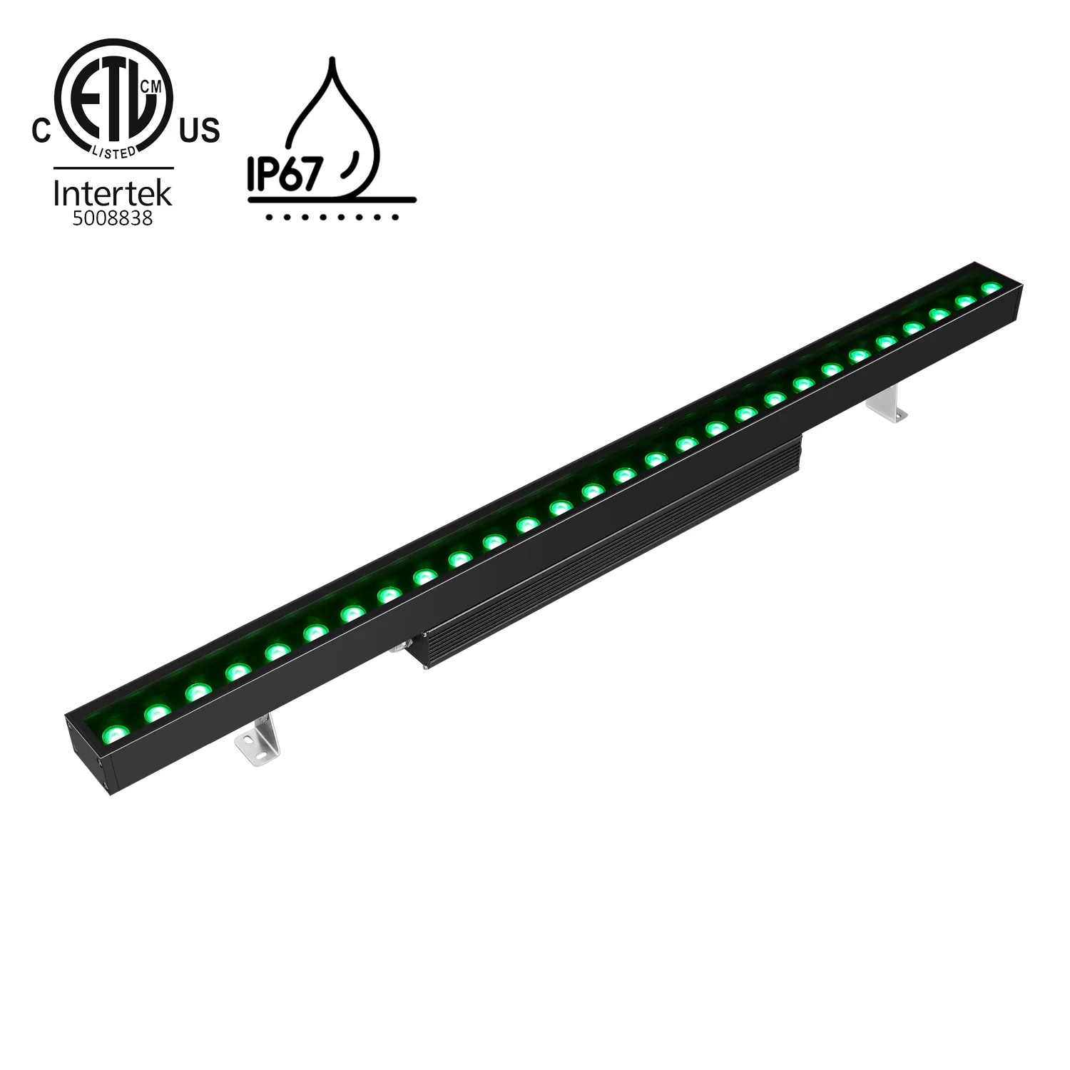 Replace American Lighting Corsa Graze DMX RGBW  RGBA 32W 40W 64W 72W LED Linear Wall Washer