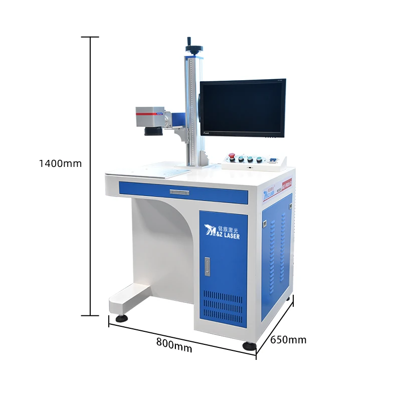 M&Z MOPA Fiber laser fiber 50W 100W JPT M7 laser cutting machine for jewellery gold name cutting