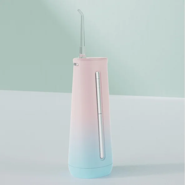 Водяная Флоссер с зарядкой типа c и защитой от утечки, перезаряжаемый беспроводной ирригатор для полости рта, водяная Флоссер высокого давления