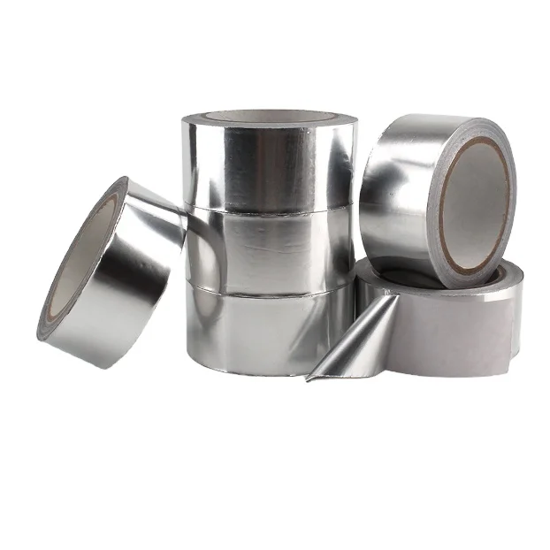 Waterproof Single Sided Aluminum Foil Tape with Acrylic Adhesive for Masking Pressure Sensitivity Features