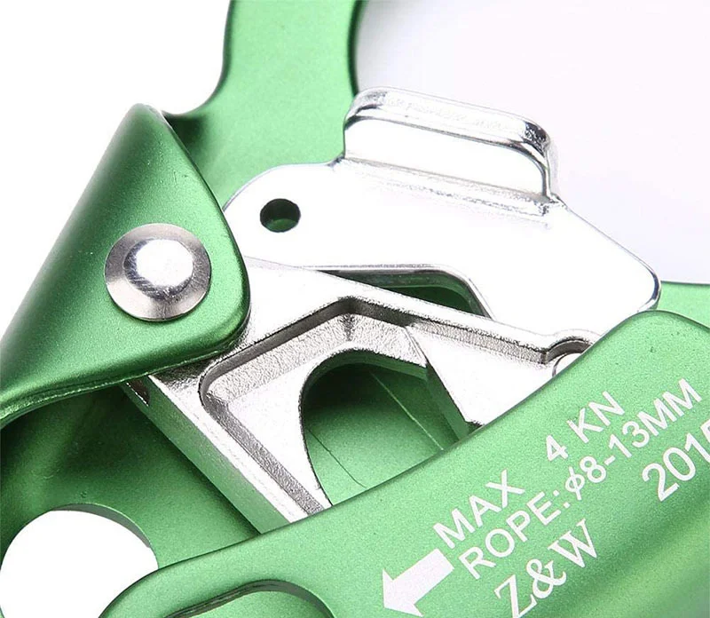 ANT5PPE 8-12mm Ropes Clamp Lightweight Alloy Climbing Right Hand Ascender for Mountaineering Rock Rappelling Arborist