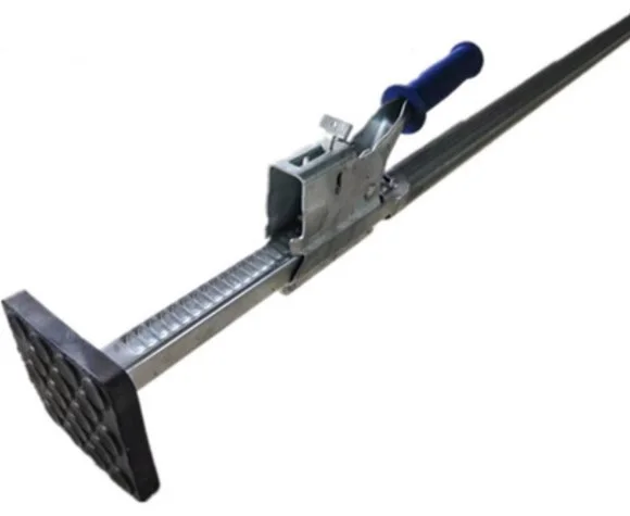 Logistic cargo control Jack Bar with Welded Round/Square Tube and foot pads
