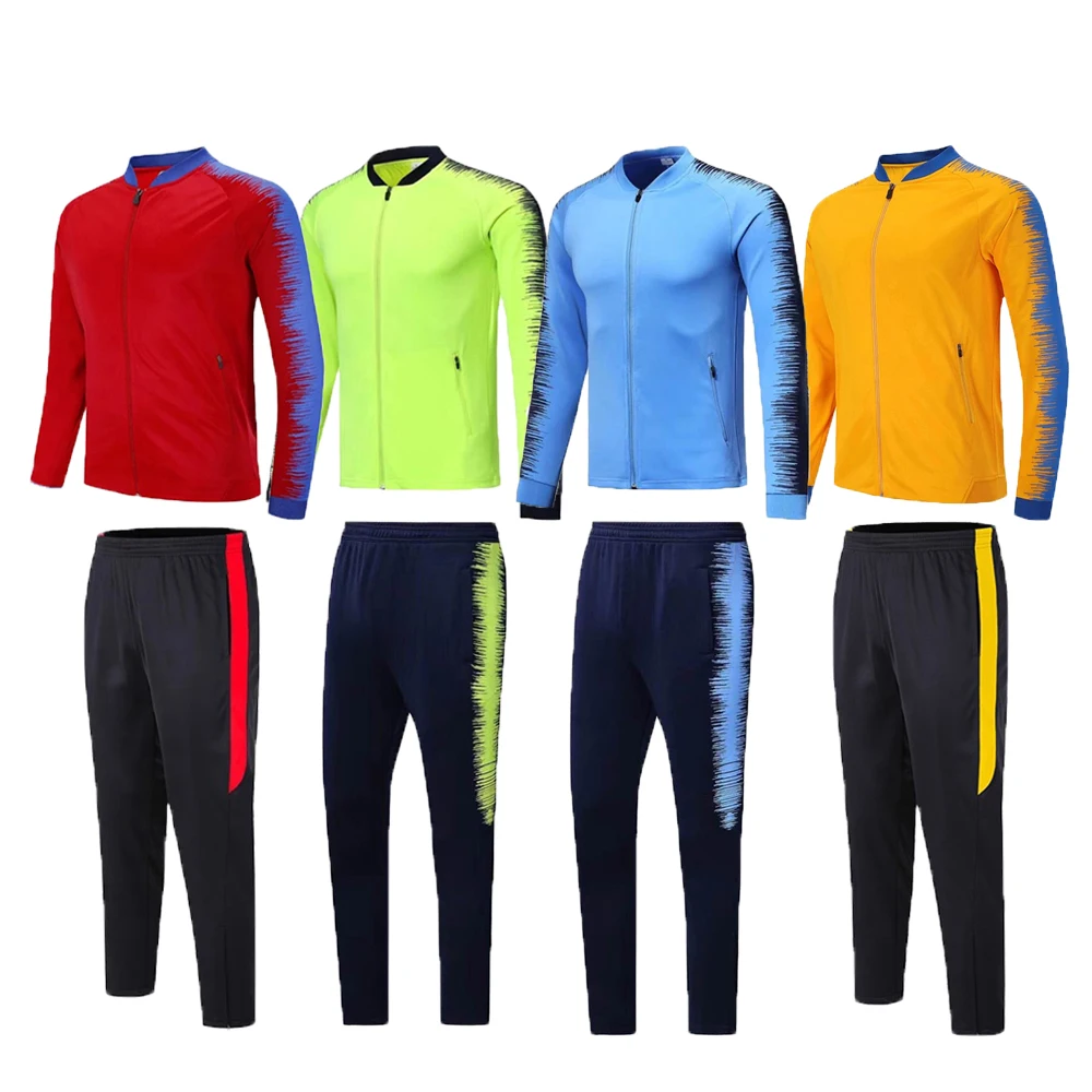Supplier New Season Soccer Tracksuit Custom LogoLarge Size Football Training Jacket