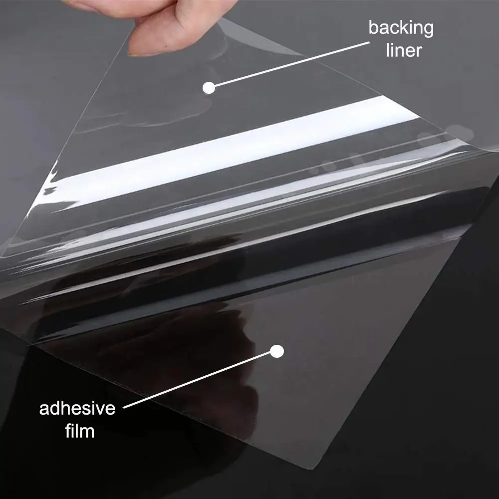 Self adhesive High clear vision 2mil Car windshield & Building door protective glass tint film