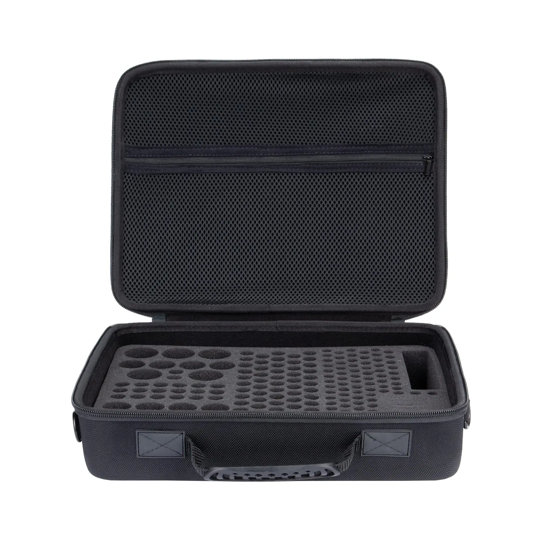 Hard Battery Organizer Carrying Case Bag Holds Batteries AA AAA C D 9V 3V Battery Tester Storage Case