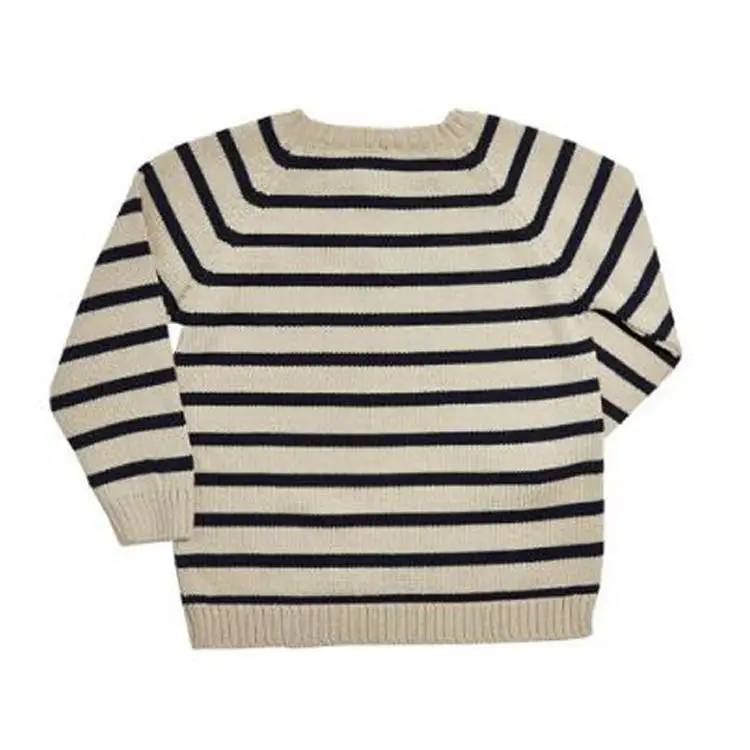 
100% cotton knitted cute custom baby boy sweater designs 
