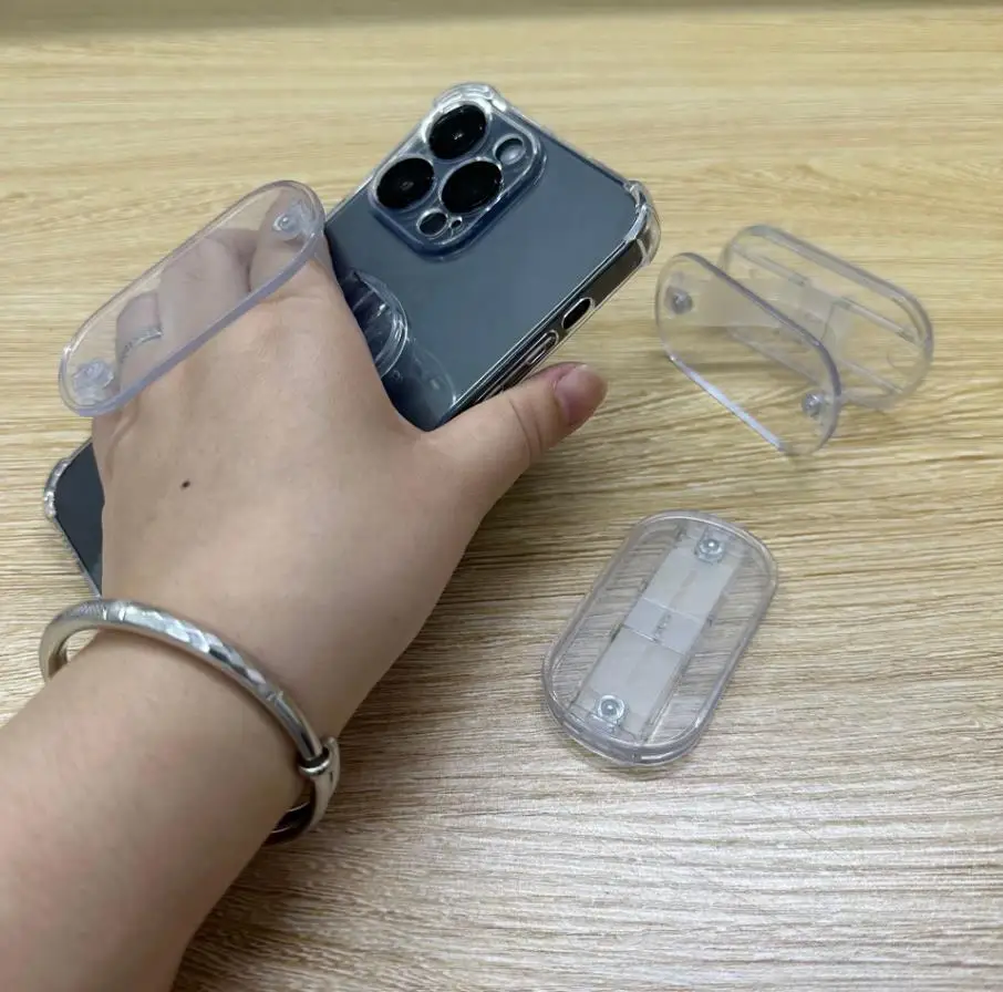 Plastic Cell Phone Holder Mobile Phones Accessories Ring Grip Stand Phone Socket