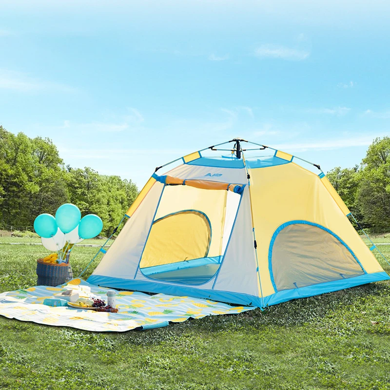 Manufacturer Wholesale Fully Automatic Camping Thickening Tent Rainproof Portable Foldable Outdoor Camping Tent