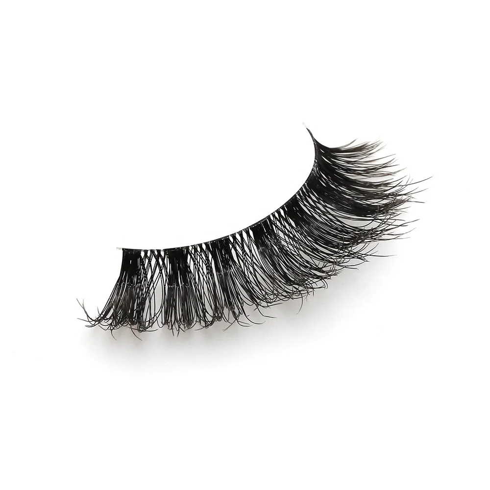 Easy Wear high quality  and custom packaging wholesale price fake eyelashes faux mink lashes hand made eyelashes