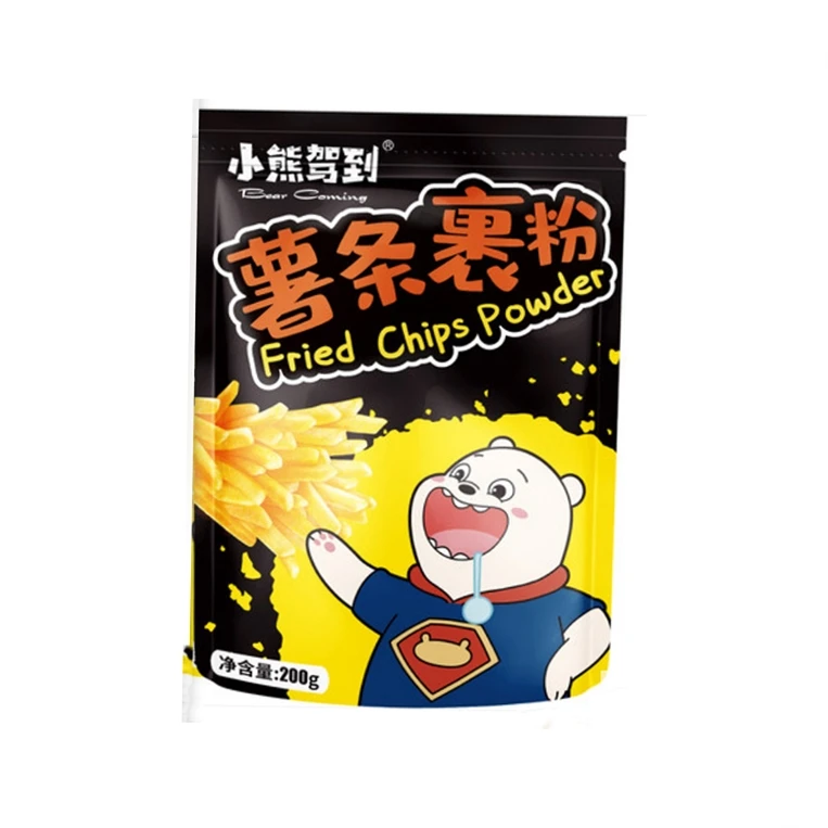 200g Packaging Food Idea Chips Fired Powder New Product