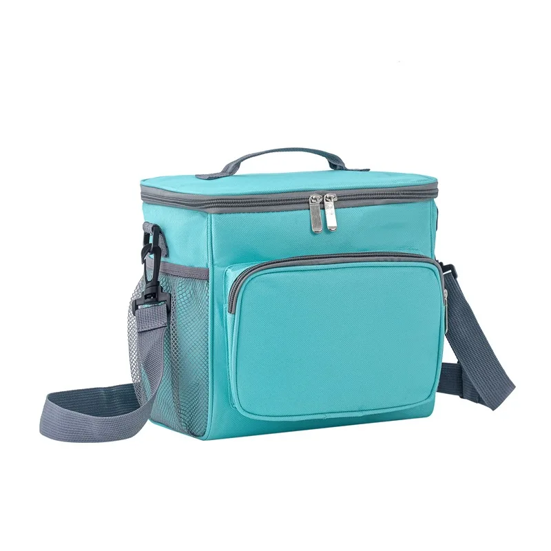 Factory Customized Latest Design Extra Large Lunch Tote Bag with Removable Shoulder Strap Insulated Lunch Box Food Canvas CN;ZHE
