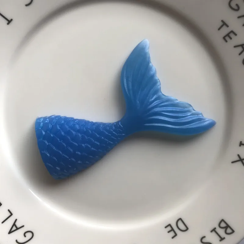 Saffron 2 sizes Mermaid silicone fondant molds for cake chocolate silicon resin molds for clear epoxy resin mermaids
