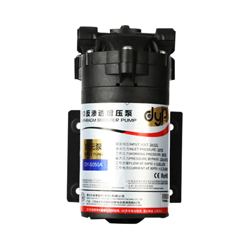 
 Бытовой 24 В DC dengyuan, очиститель воды, бустер, насос давления обратного осмоса и самовсасывающий насос для воды  