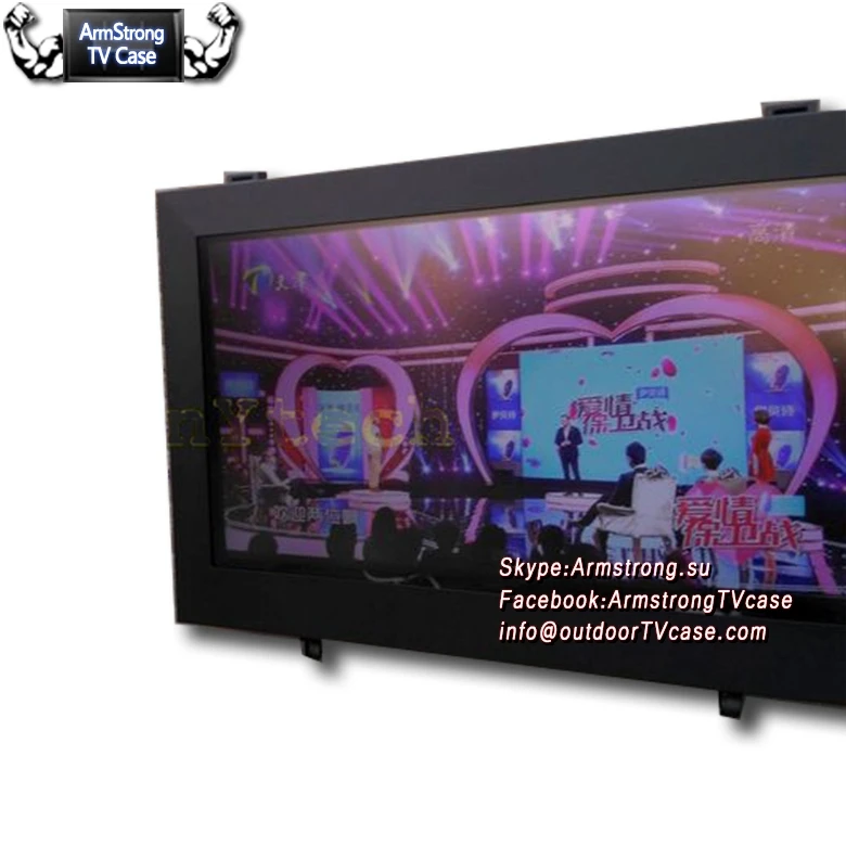 
ARMS1331OTE wholesale p20 outdoor led tv advertising screen billboard Outdoor Waterproof exterior Display tv enclosure 