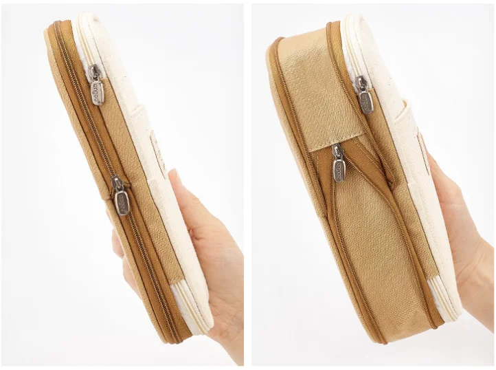 Customized Big Capacity Pencil Case Large Pencil Zipper Bag Pouch Stationery Pen Bag for Teen Girls