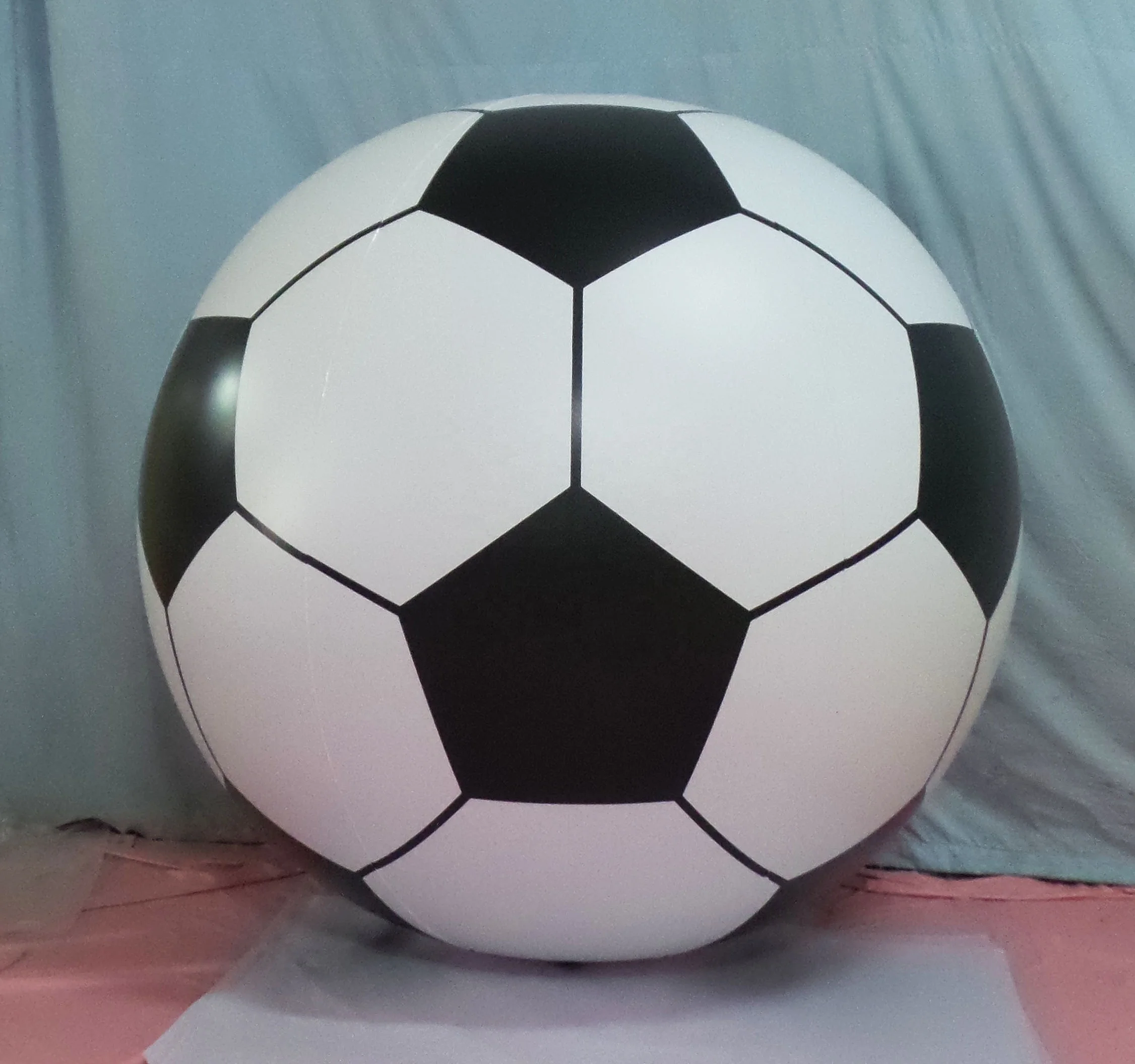 Customize size Inflatable Soccer Ball Party Favors Summer Swimming Pool Beach Game Toys for Kid Girl Boy Sport
