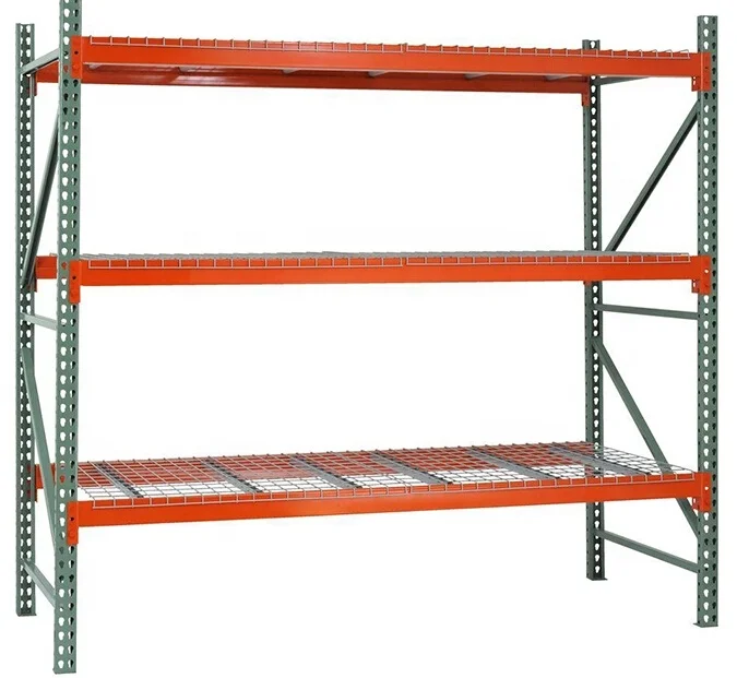 50.8mm pitch Teardrop racking pallet racks- Racking for chemicals and cement