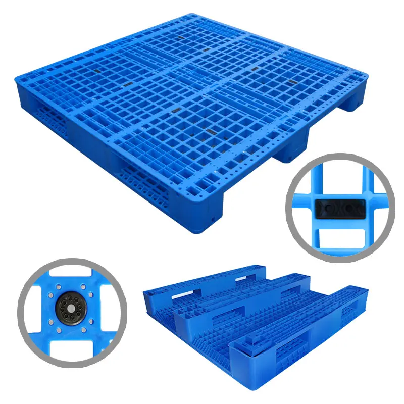 Optional Yellow Blue Cherry Black Industrial Imported Hard Plastic Pallets