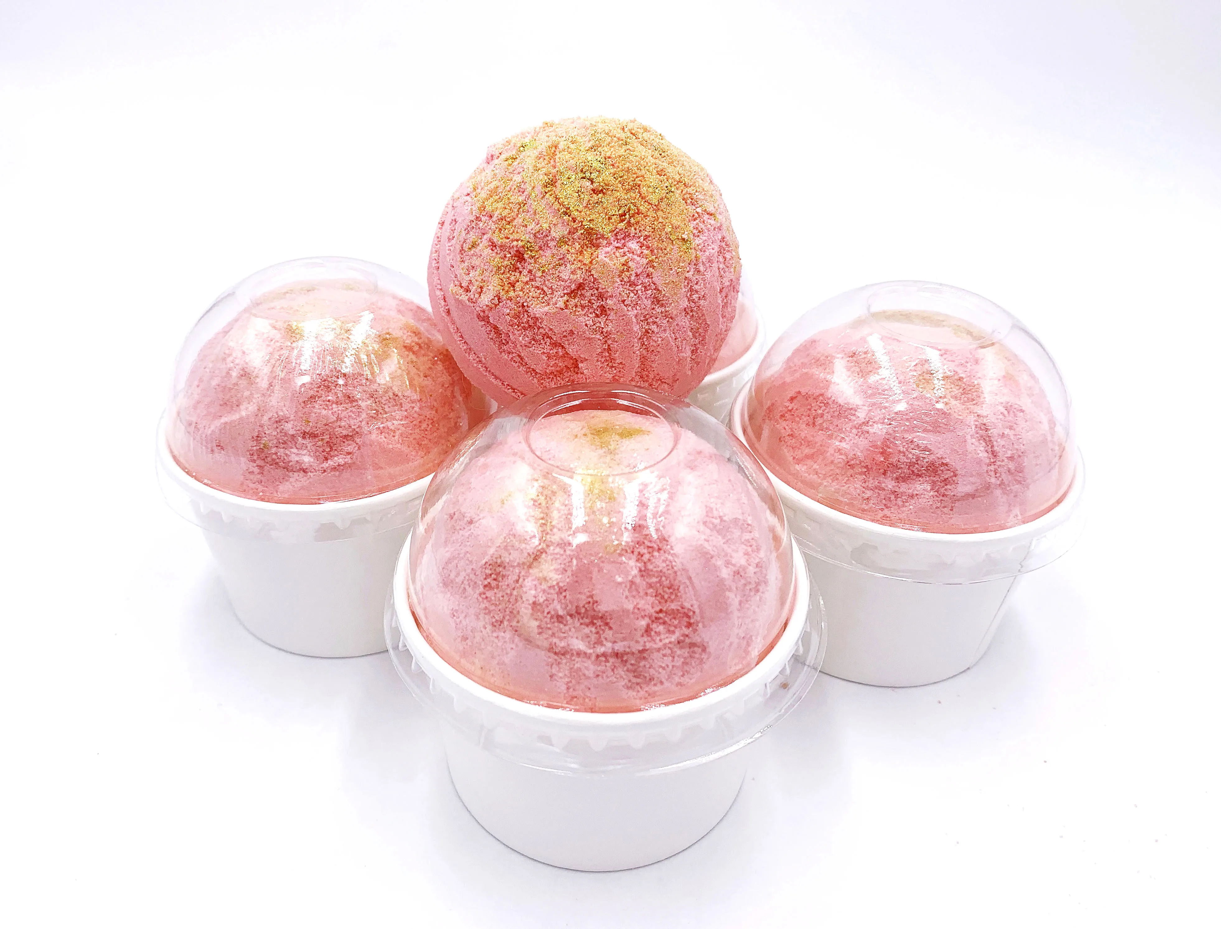 
OEM/ODM Polychromatic flower bubble bath bath salt ball explosion salt bubble bubble bath ball 