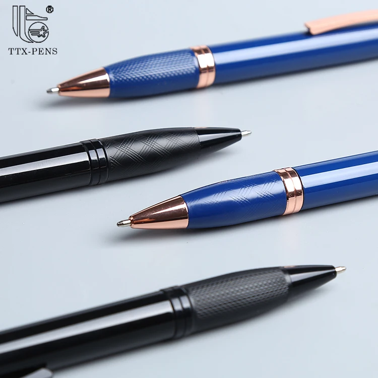 TTX New Product Kawaii Ballpoint Ball Point Case Set blue smoothly Personalized Color Parker Pen