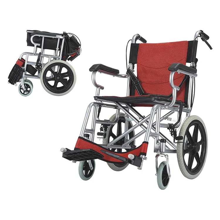180-degree Left and Right Large Rotation Debugging Adjustable Foot Frame Luxury Wheelchairs