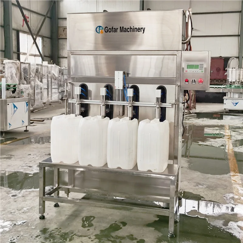 Semi Auto Water Non-Viscous Liquid Filling Machine Semi Automatic 5 Gallon Filling Machine