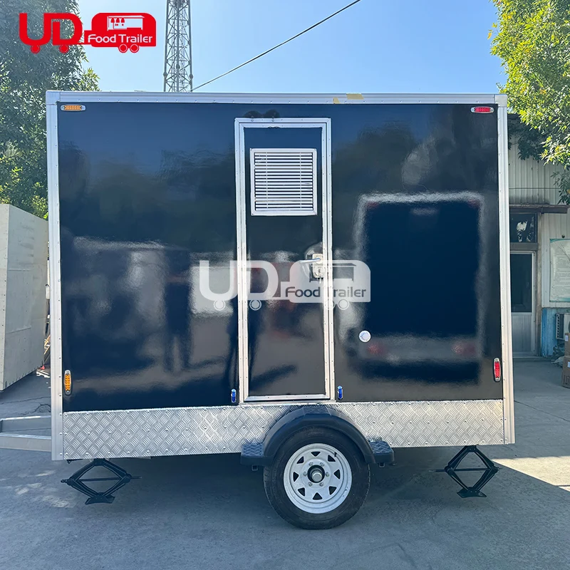 Not Easily Damaged Wholesale and RetailPrice 2 Station Outdoor Public Portable Restroom Trailer For Sale