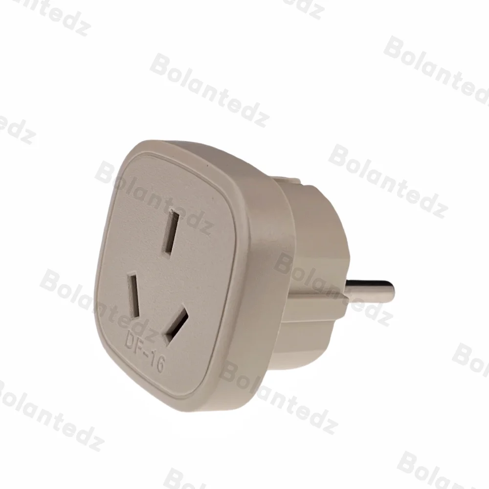 AU to EU Plug Adapter Australia New Zealand to European Power Converter Euro Shcuko Connector Travelling Russia Korean France