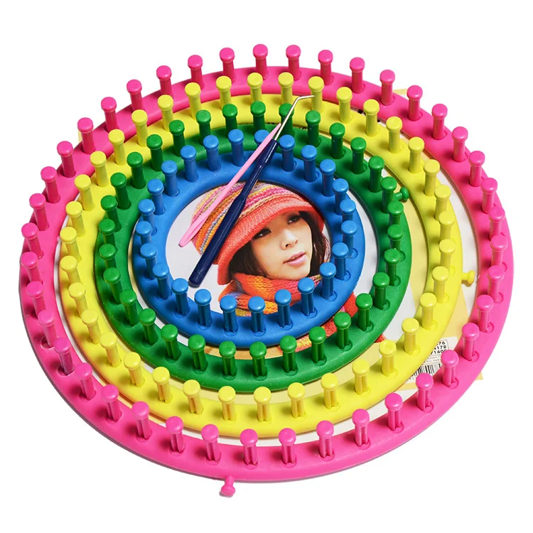 Charmkey Good Quality Hand Round Plastic Loom Knitting for