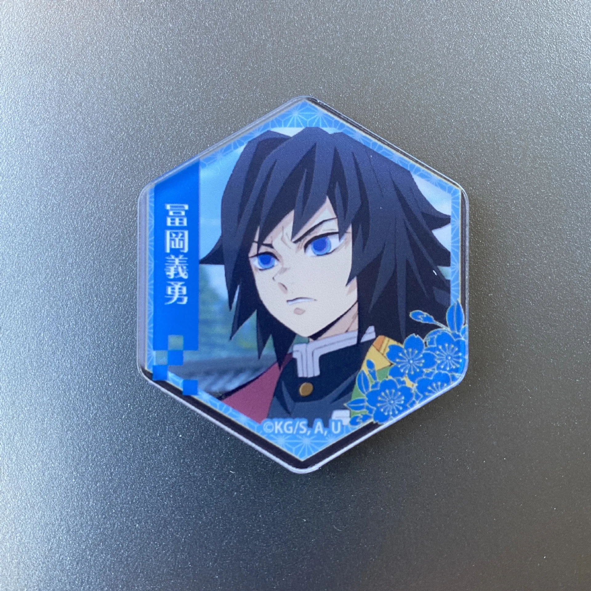 Hot selling fridge stickers anime cartoon characters around custom magnetic acrylic fridge magnet