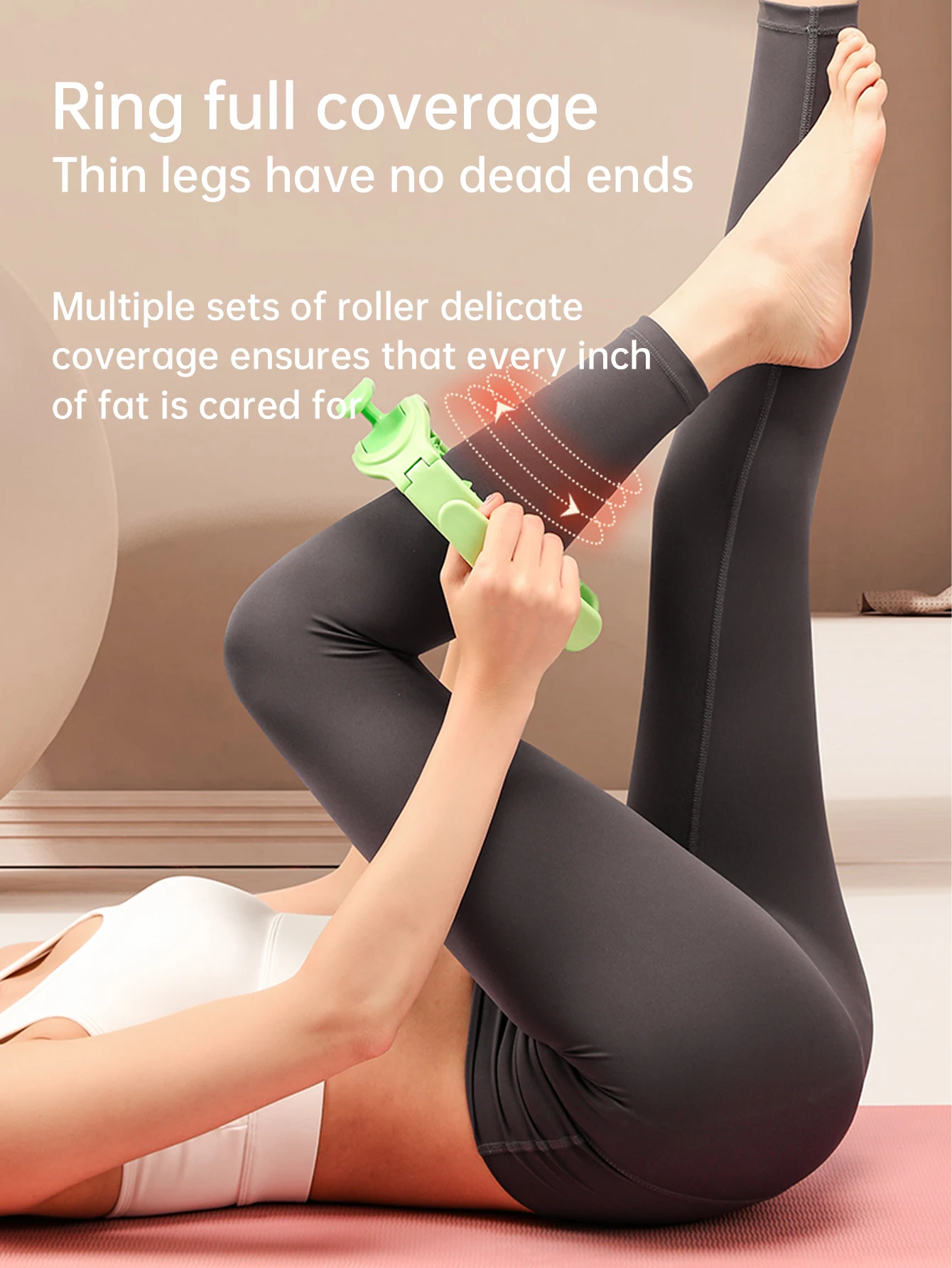 Original Fat Control Roller Massager Fitness Muscle Roller Massage