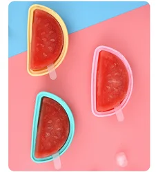 Силиконовые Эскимо арбуз и клубника и ананас формы наборы и сделать ваше мороженое дома