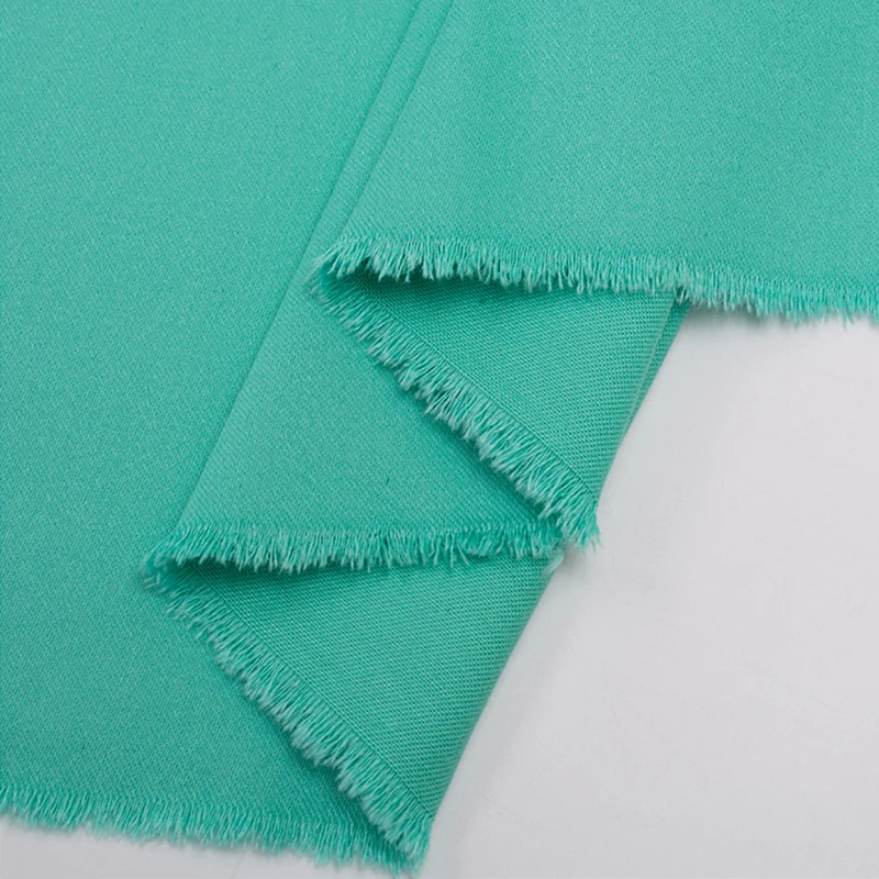 260gsm cotton spandex Carbon abrasive spun stretch satin material fabric for men pants