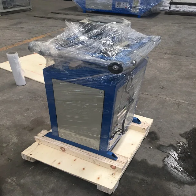 Double Glazing Glass Equipment Rotated Sealant Spreading Table