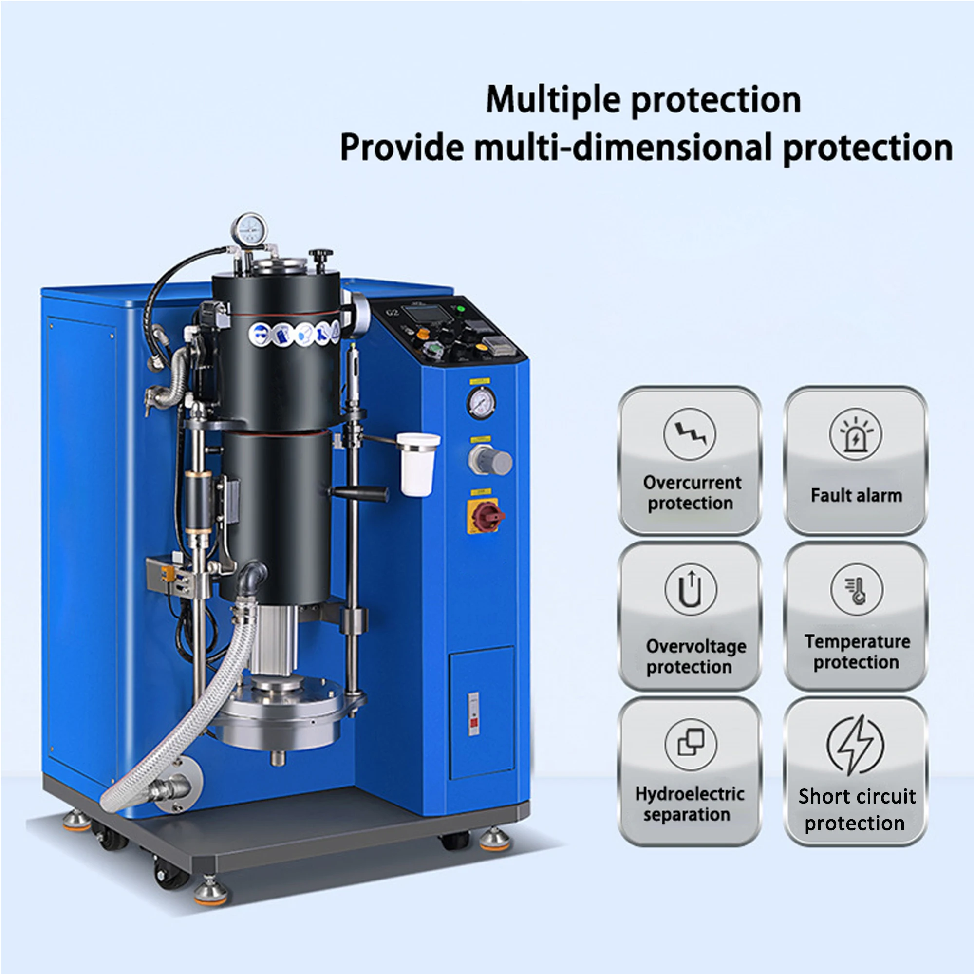 new 2.5kg digital  auto vacuum pressure gold casting machine Business jewelry machines