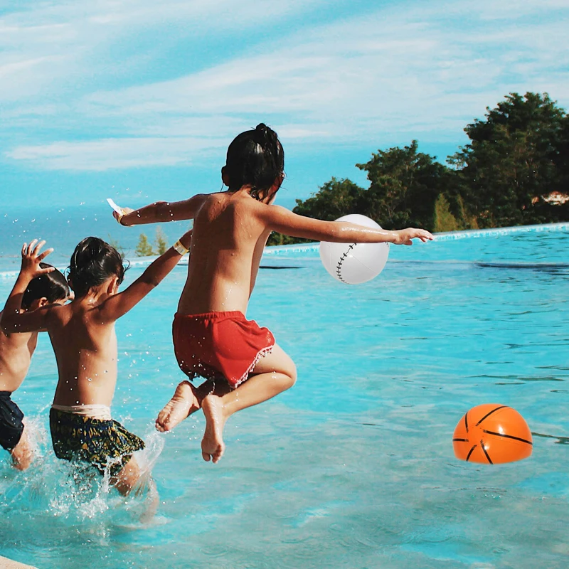 Summer Beach Ball PVC Inflatable Pool Toy Balls Customized Logo Small Beach Ball