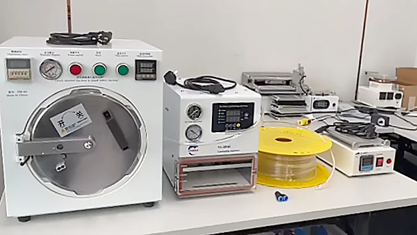 Built-in Vacuum Pump 7 Inches Phone Touch Screen Disassemble Repair Tool LCD Separator Machine 110/220V RF-PEACE